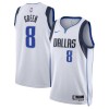 Camiseta Hombre NBA Dallas Mavericks Josh Green 8 2022-23 Nike Association Edition Blanco Swingman